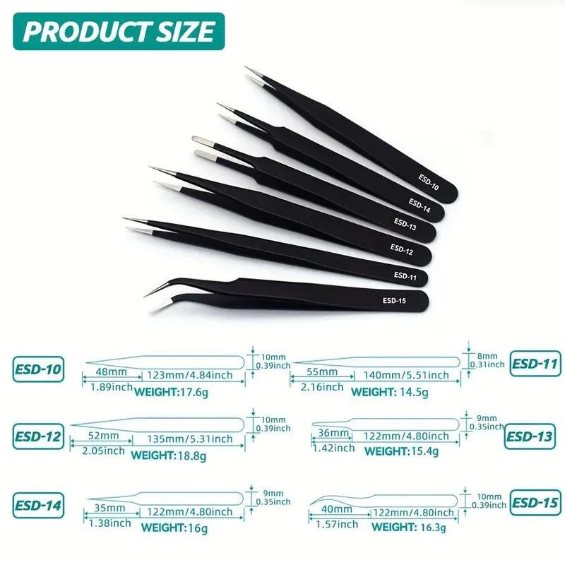 6 шт., набор прецизионных длин – обзор и цена Electronics Repair Tools